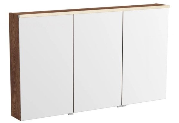 Vitra Metropole Edge Dolaplı Ayna 120cm,Ceviz.